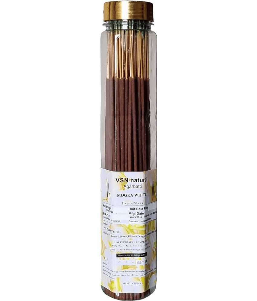 VSN natural Incense Stick Mogra 1 gm ( Pack of 1 )