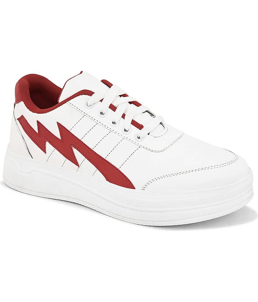 John Karsun Red Men's Sneakers