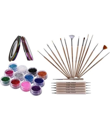 Looks United Branded Nail Art kit (Pack Of 42 )