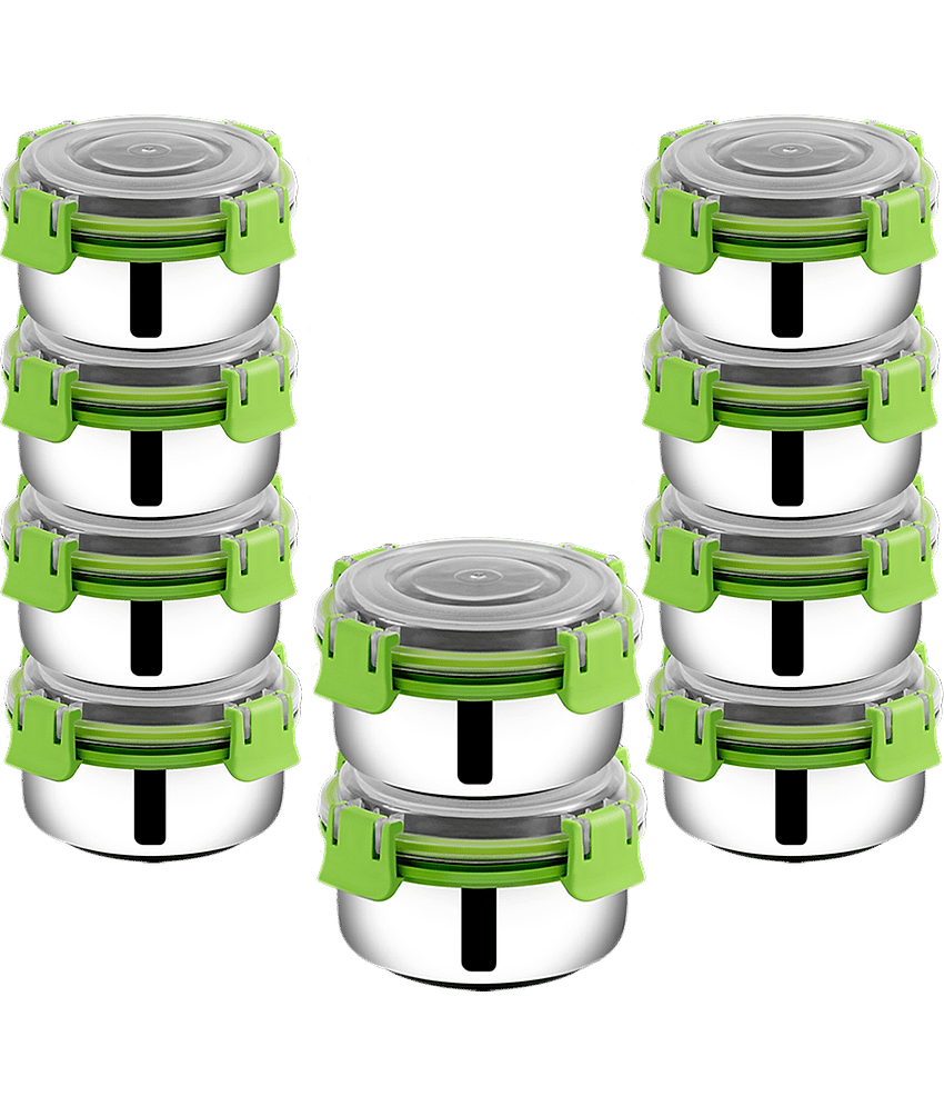 BOWLMAN - Steel Blue Food Container ( Set of 10 - 350mL each )