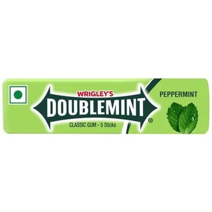 Wrigley's Doublemint Chewing Gum Peppermint 13 Gms