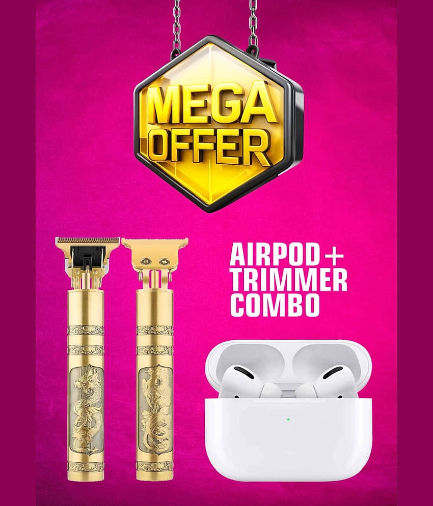 Neo A3 PRO Bluetooth True Wireless (TWS) On Ear 2 Hours Playback With Hair Trimmer