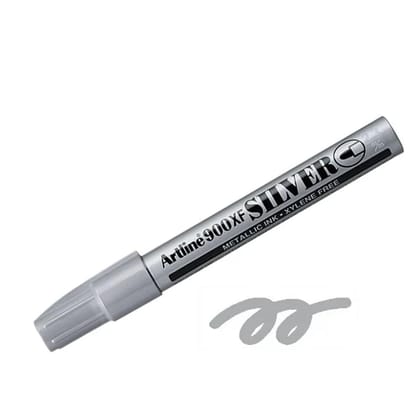 Artline 900XF Permanent Marker in Silver Colours Pack of 12 Artline 900XF Permanent Marker in Silver Colours Pack of 12