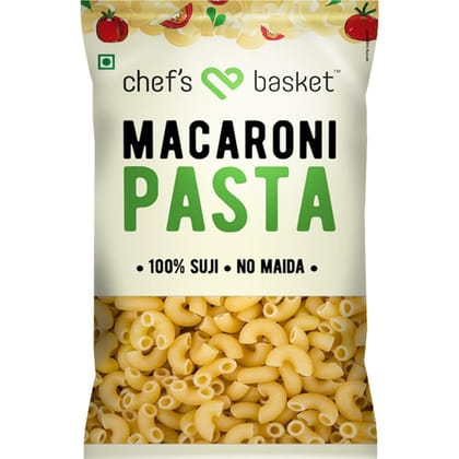 Chef's Basket Macaroni Pasta High Protein, 400 gm