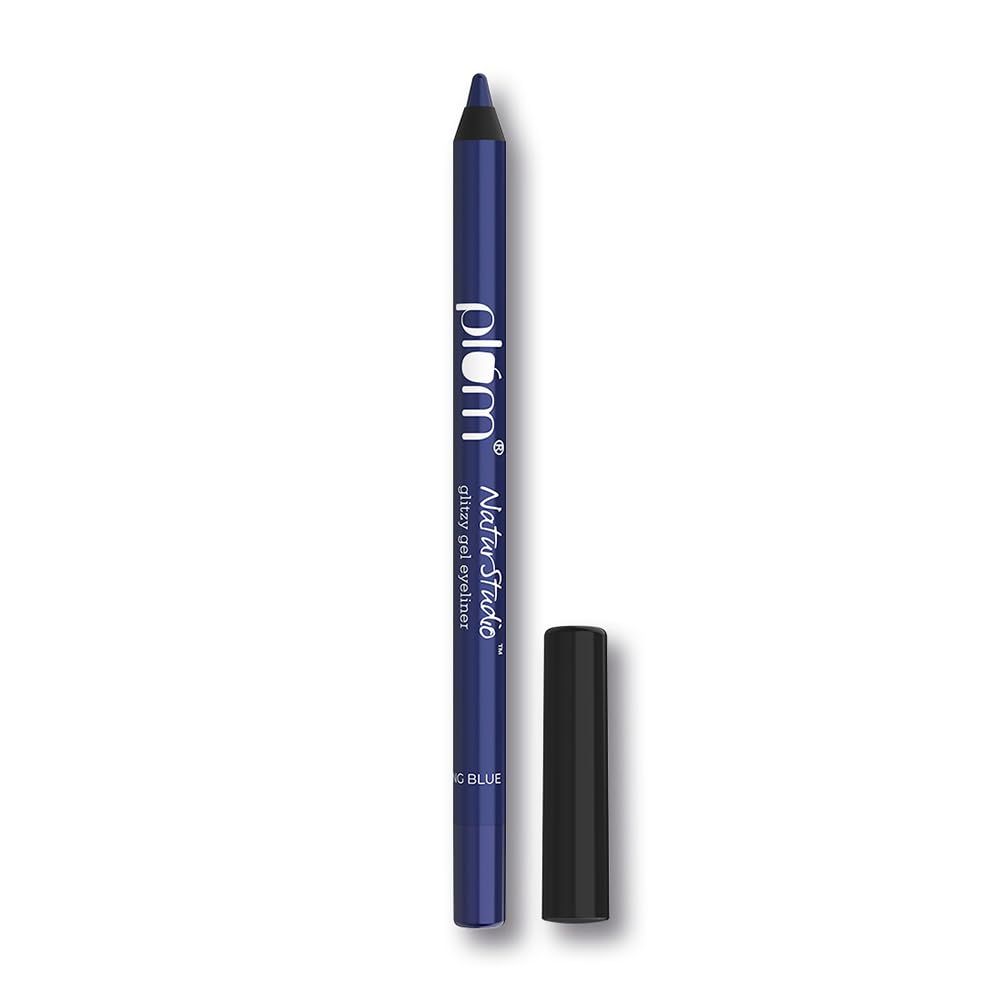 Plum Naturstudio Glitzy Gel Shimmery Eyeliner - 02 Sparkling Blue Plum Naturstudio Glitzy Gel Shimmery Eyeliner - 02 Sparkling Blue - Blue / 1.2 g (Pack of 1)
