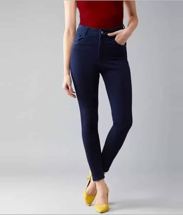 Kashian - Dark Blue Denim Skinny Fit Women's Jeans ( Pack of 1 )