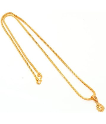 jewar mandi ganesh locket pendant with long chain daily use rich look