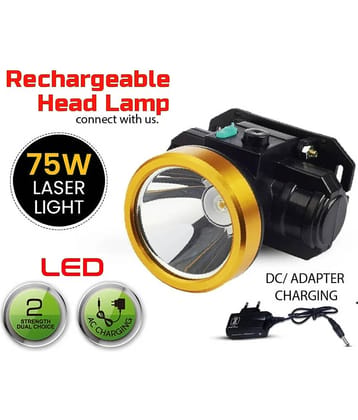 FIRSTLIKE - Above 50W Rechargeable Flashlight Torch ( Pack of 1 )