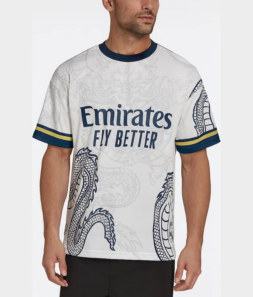 JOVO White Polyester Regular Fit Men's Jersey ( Pack of 1 )