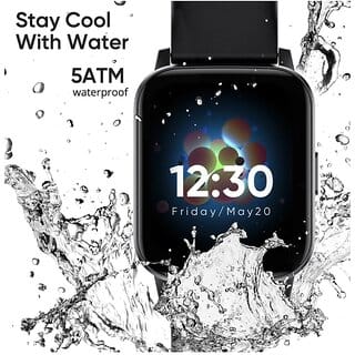Ismartly Store Bluetooth Calling Smartwatch with 1.69 Full Touch HD Display, Active Crown, AI Voice Assistant, 12 Sport