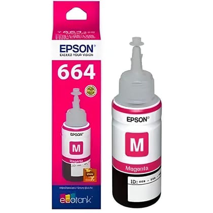 Epson T664 Eco Tank Magenta Ink Bottle