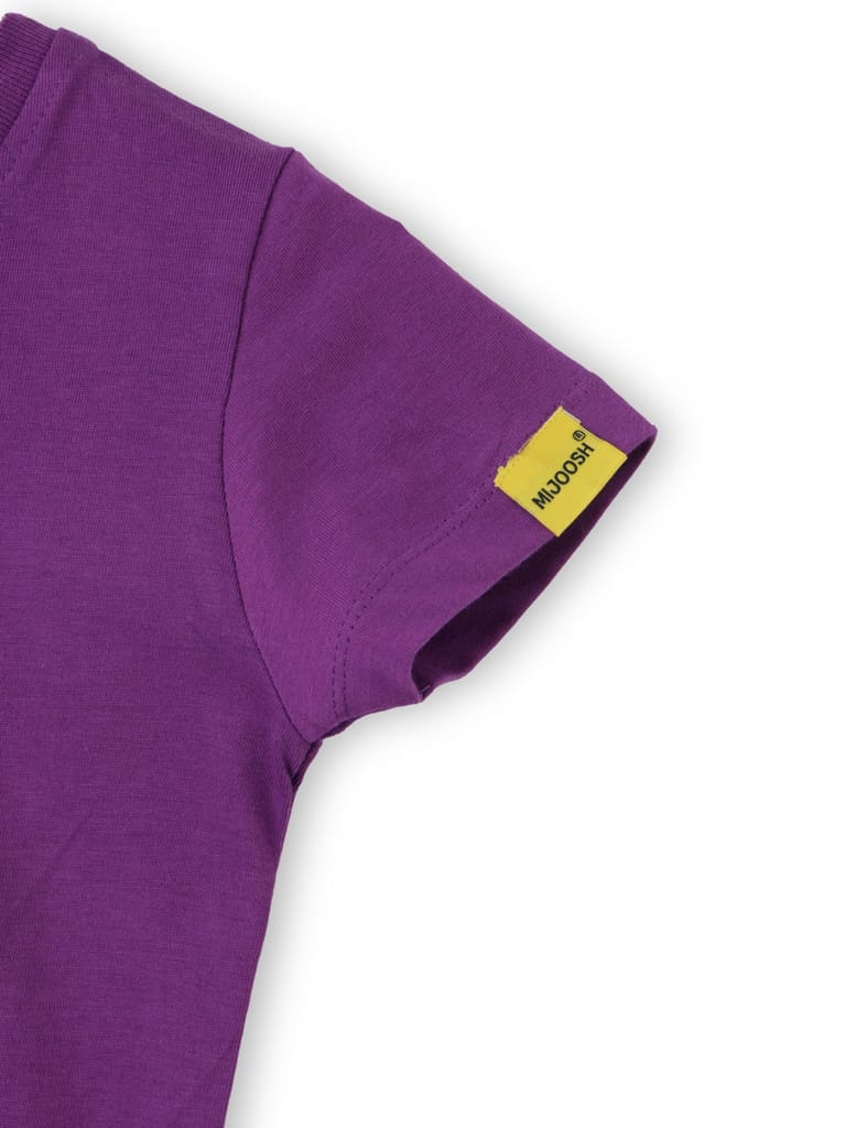 Luxurious Kids Girls T shirt Cotton Sparkling Grape Violet Love Ice Creams 2025 at ShopCircuit |