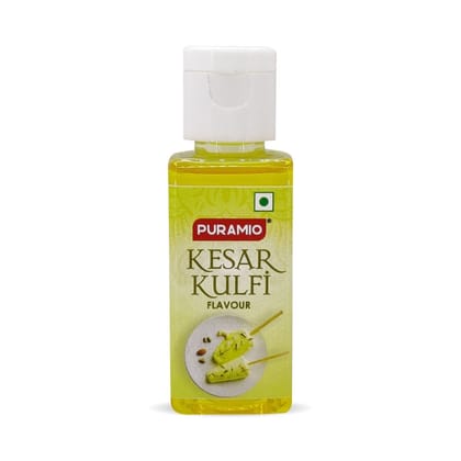 Puramio Kesar Kulfi - Concentrated Flavour, 50 ml