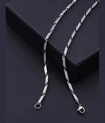 WTM Silver Plated Chain ( Set of 1 )