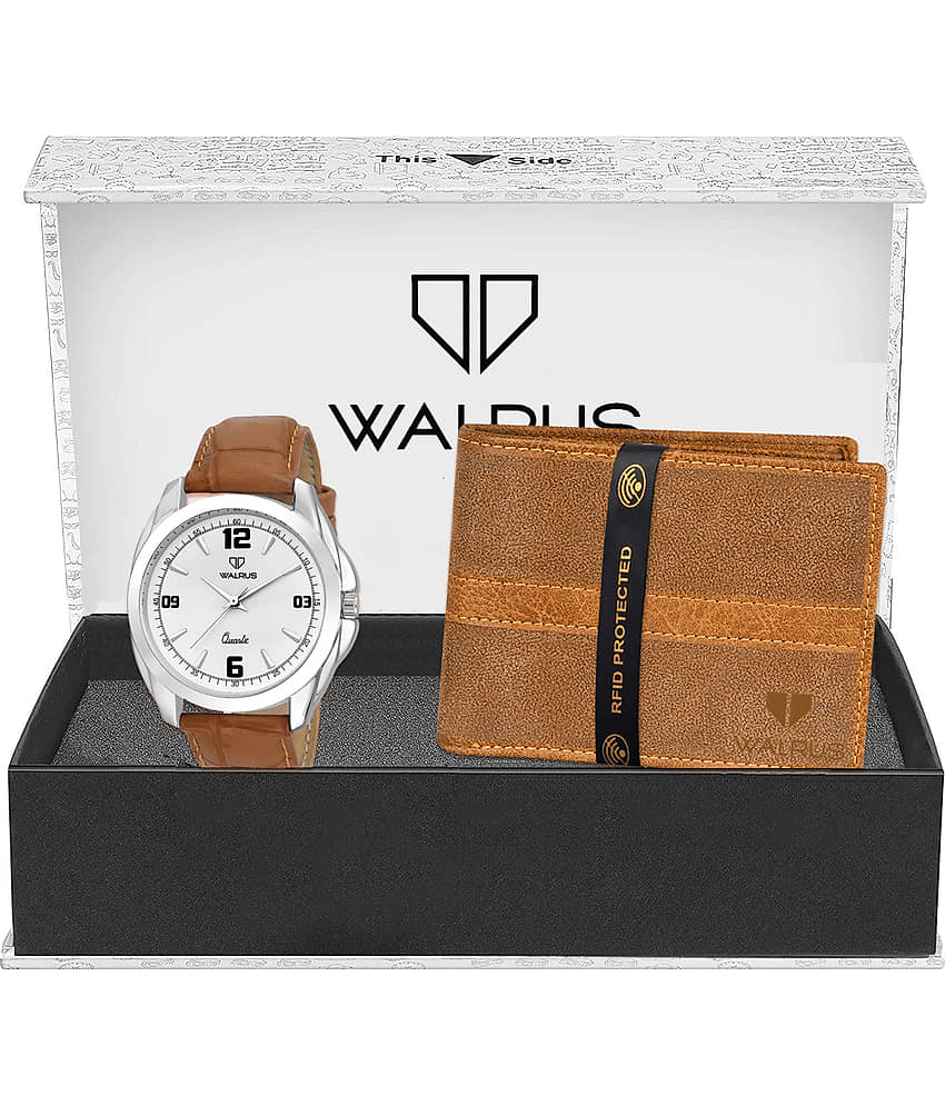Walrus WWWC-COMBO15 Leather Analog Men's Watch