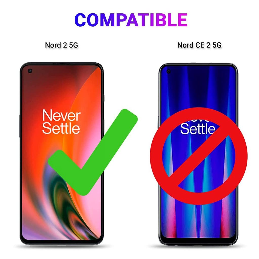 LIRAMARK Liquid Silicone Soft Back Cover Case for OnePlus Nord 2 5G