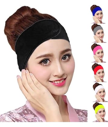 JUZZII Pink Velvet Women's Headwrap ( Pack of 1 )