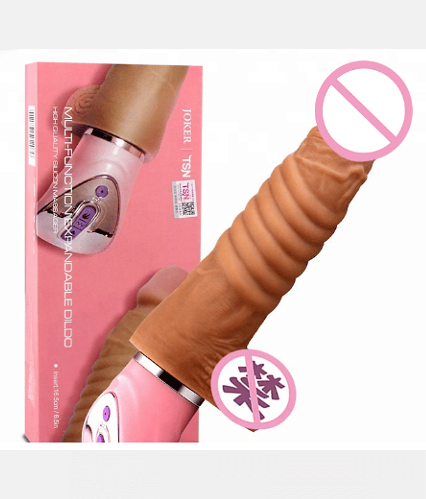 KNIGHT RIDER Heated Rotating Dong Peristalsis Soft Artificial Realistic Thrusting Dildo Penis For Women