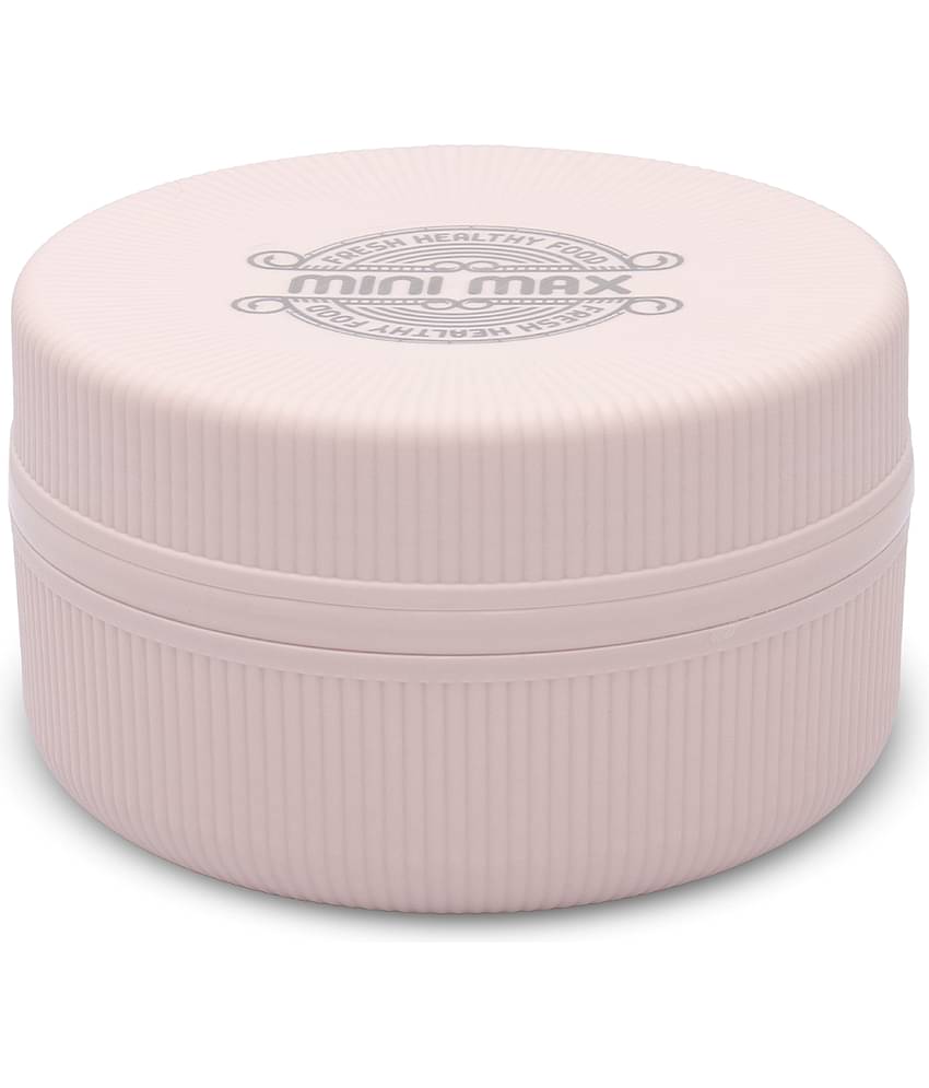 Jaypee - Pink Stainless Steel Lunch Box ( Pack of 1 )