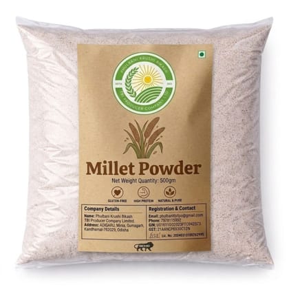 MILLET POWDER - 500 gm - 500 gm - One packet