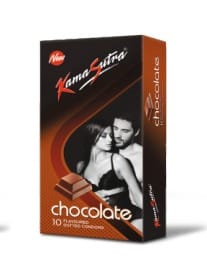 Kamasutra condoms  Flavoured Chocolate 10 Pack