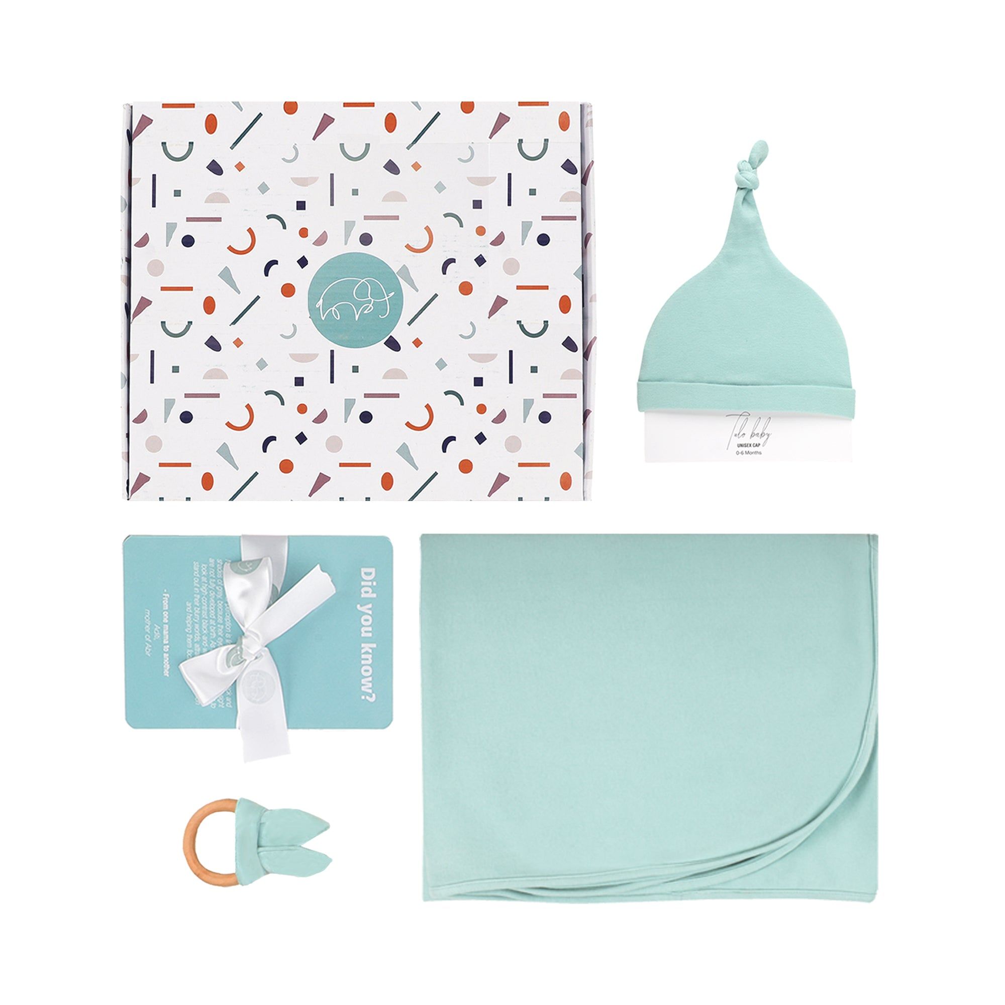 CANTON SWADDLE BLANKET GIFT BOX-NEWBORN (65cm X 90cm)