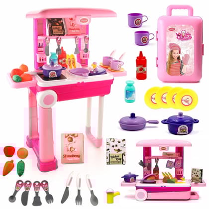 Kitchen Suitcase Set with 23 Pieces