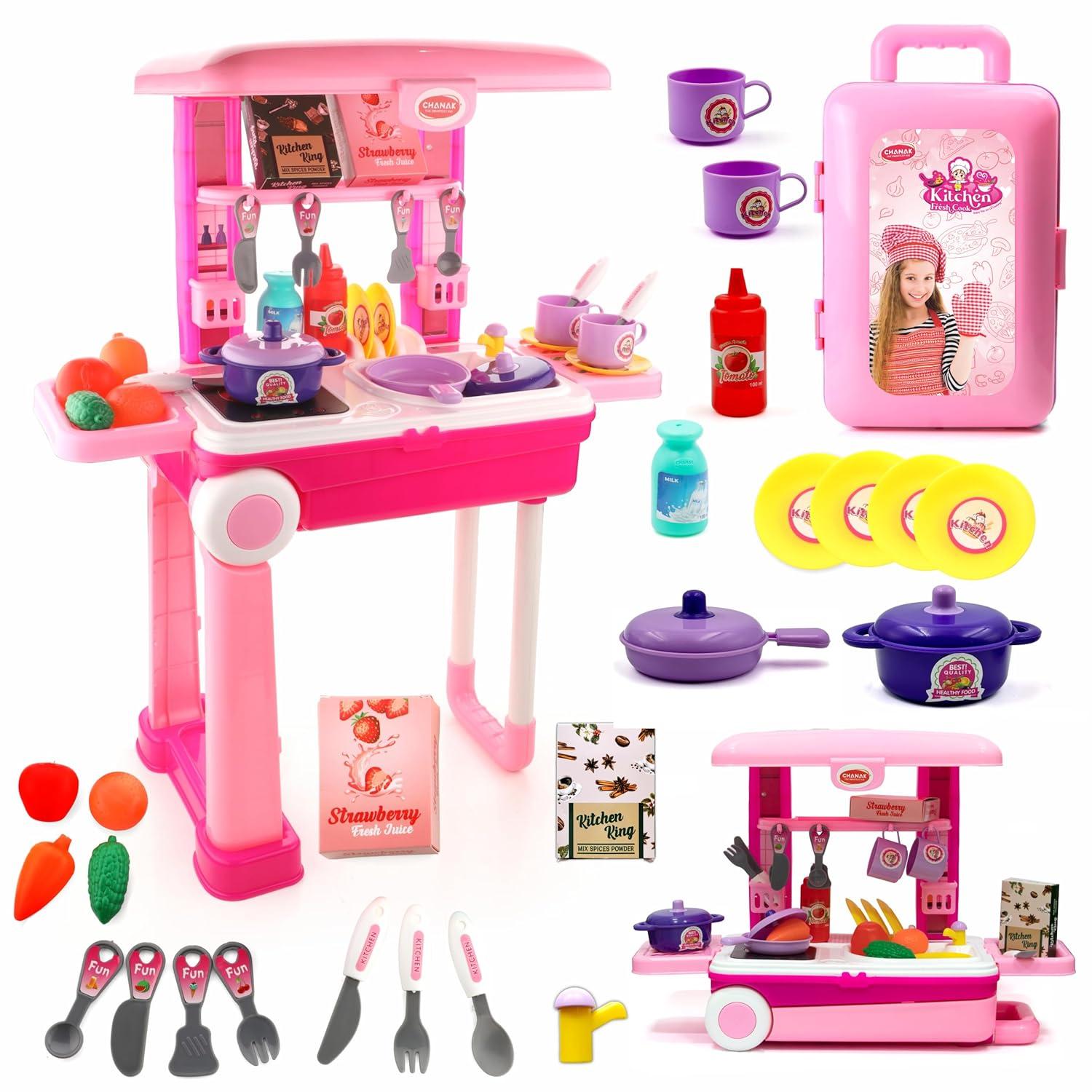 Kitchen Suitcase Set with 23 Pieces