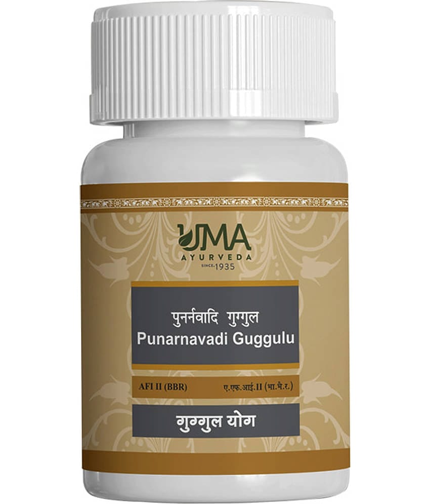 Uma Ayurveda Punarnavadi Guggulu Tablet 80 No.S Pack of 1
