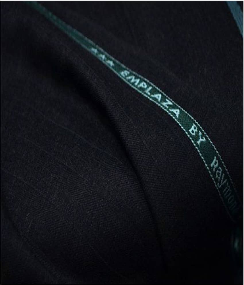 Raymond Black Poly Blend Unstitched Pant Pc