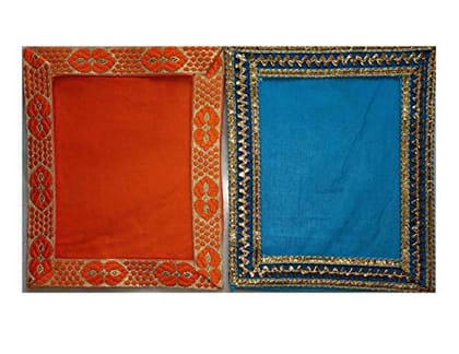 VARNI CREATION CHITRAJI VASTRA- Set of 2 - Size 10 x 12 inch