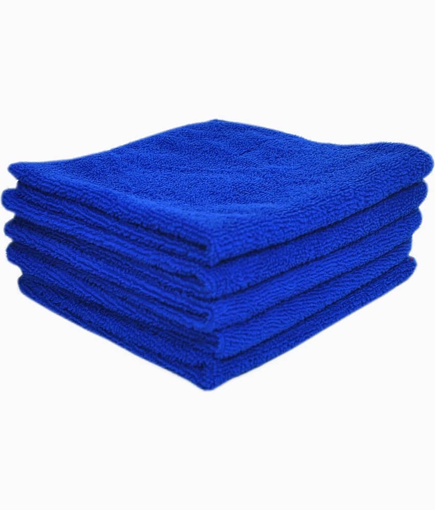 INGENS Microfiber Cloth for Car Cleaning and Detailing, Dual Sided, Extra Thick Plush Microfiber Towel Lint-Free,  250 GSM, 40cm x 40cmÂ&nbsp;PACK OF 5