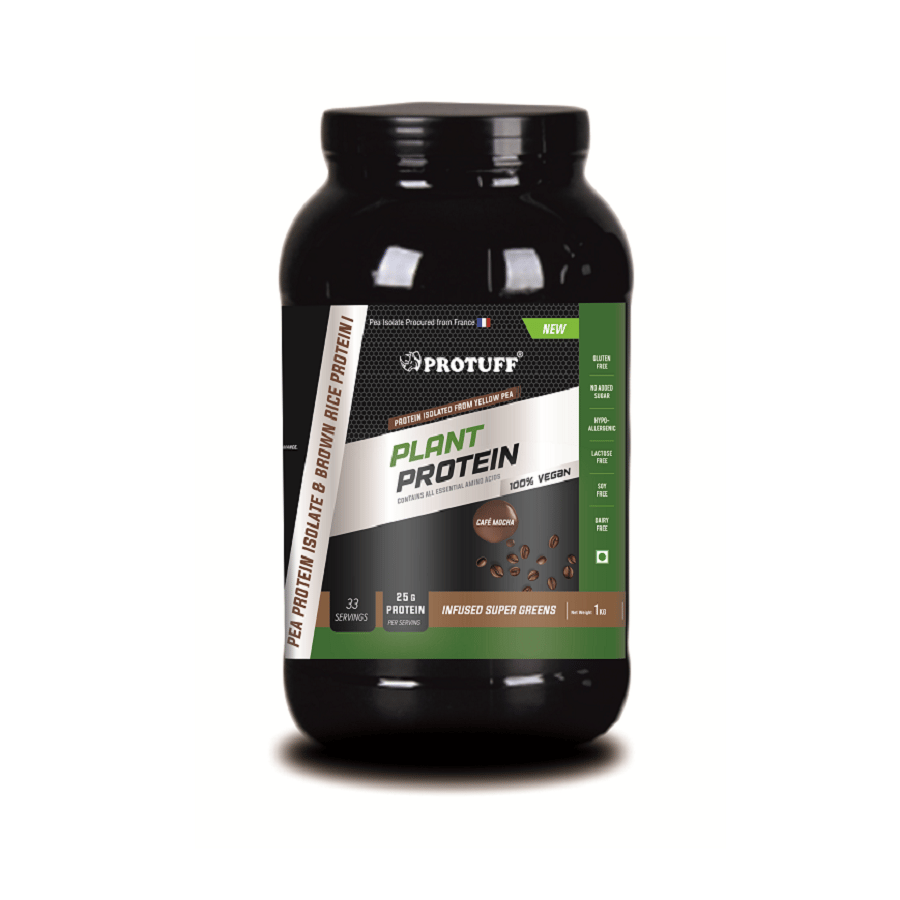 Plant Protein- Cafe Mocha 1Kg (33 Servings)