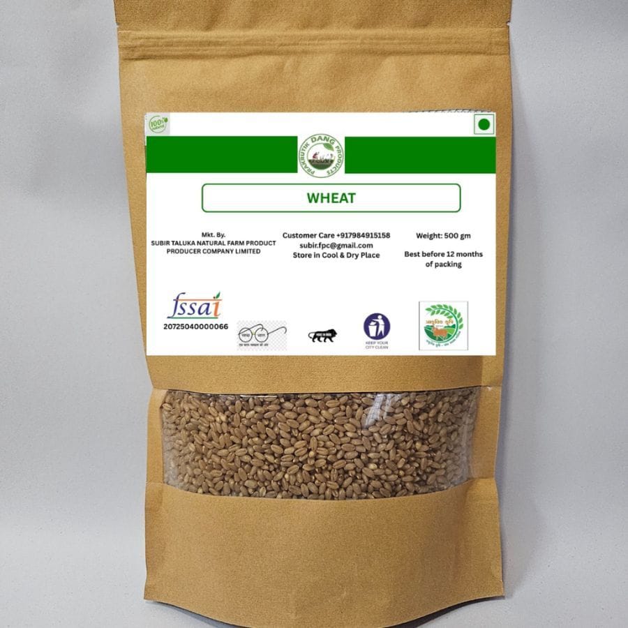 Wheat - 500 gm - One packet of whole wheat