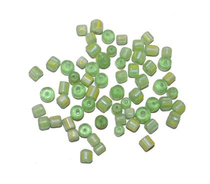 Chevron Glass  beads, 6-layer glass chevron beads, Venetian chevron, trade bead Venetian, African trade bead, vintage Murano glass beads , BWSRON-029-Per Packet of 98 Pieces (50 Gram) / Irregual Size
