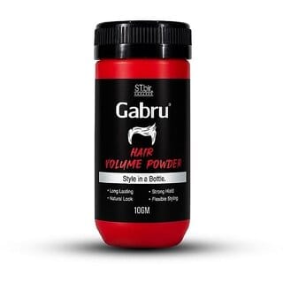 ST.bir Gabru Hair Volume Powder for Men  Instant Lift, Matte Finish  Strong Hold  10g Styling Powder