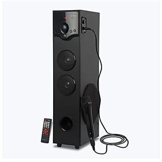 Zebronics Zeb-Bt460Ruf (Wired Mic) 50W Tower Speaker With Wireless Bt/Usb/Fm/Aux_641clone.