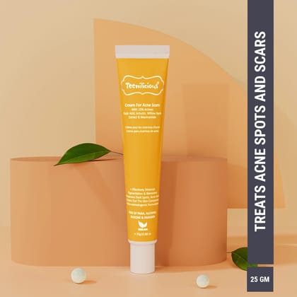 Teenilicious Face Cream with Niacinamide & Kojic Acid for Acne Scars-25g