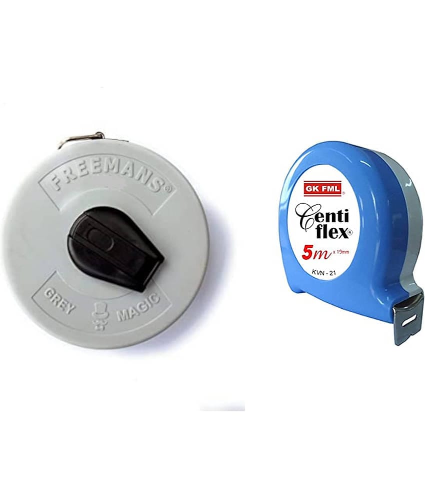 Freemans Grey Magic 7.5 Mtr Measuring Tape/Centi Flex 5 Mtr Measuring Tape