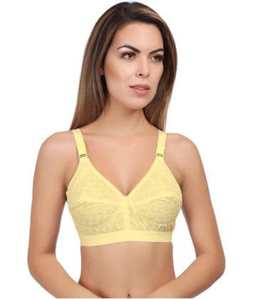 Eve's Beauty Cotton Minimizer Bra - Beige