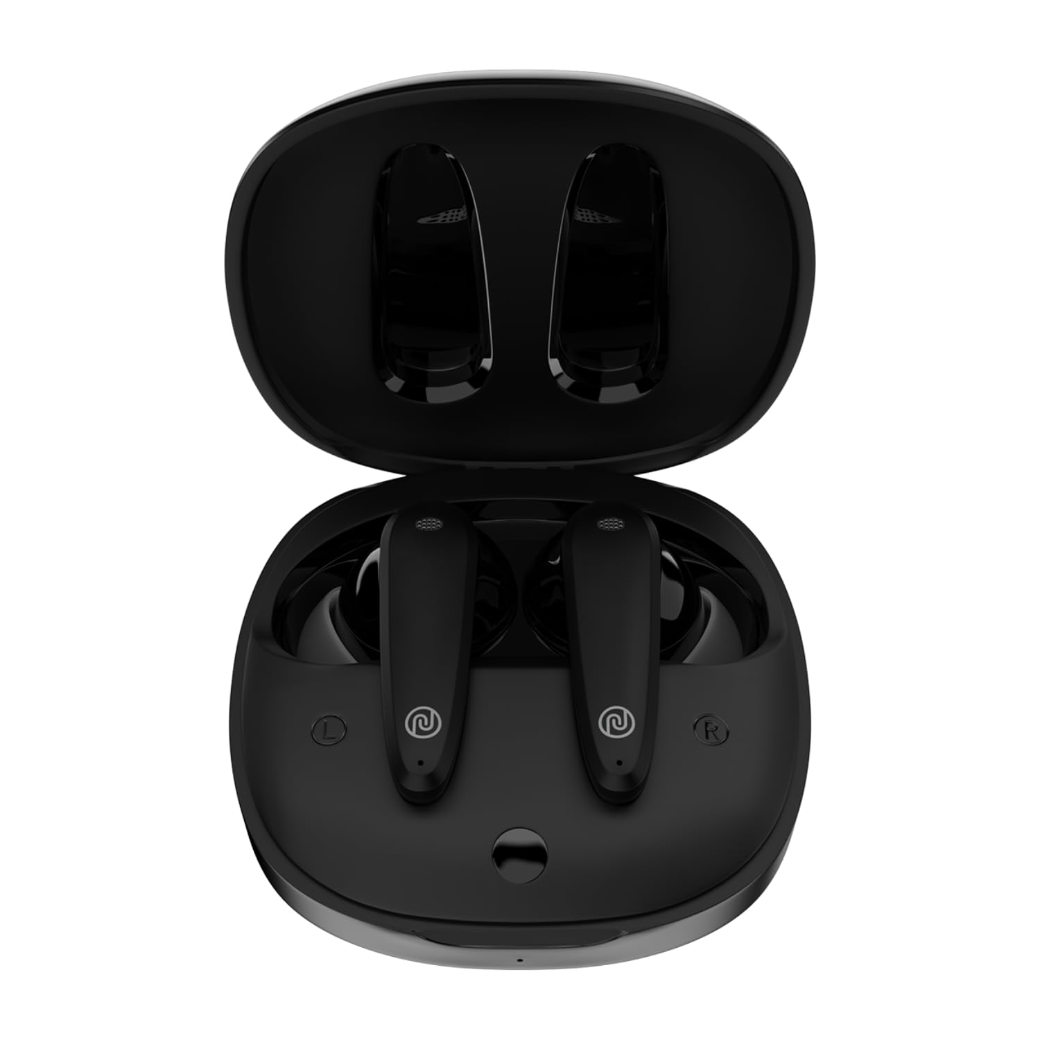 Noise Buds VS404 in Ear Truly Wireless Earbuds with 50H of Playtime,3 EQ Modes, Quad Mic with ENC, Instacharge(10 Min=200 Min),10mm Driver, BT v5.3 (Jet Black)
