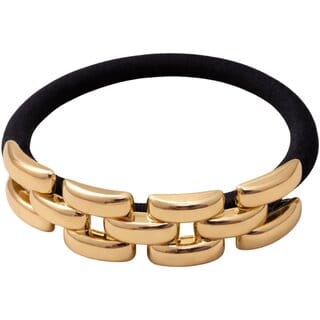 Kimti Hair Tie (Gold, Chunky Chain Gold Hair Tie)