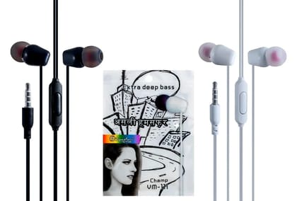 DC Signaturegnee VN111 Wired in Ear Earphone - Practical Everyday Utility  by Ruhi Import Store