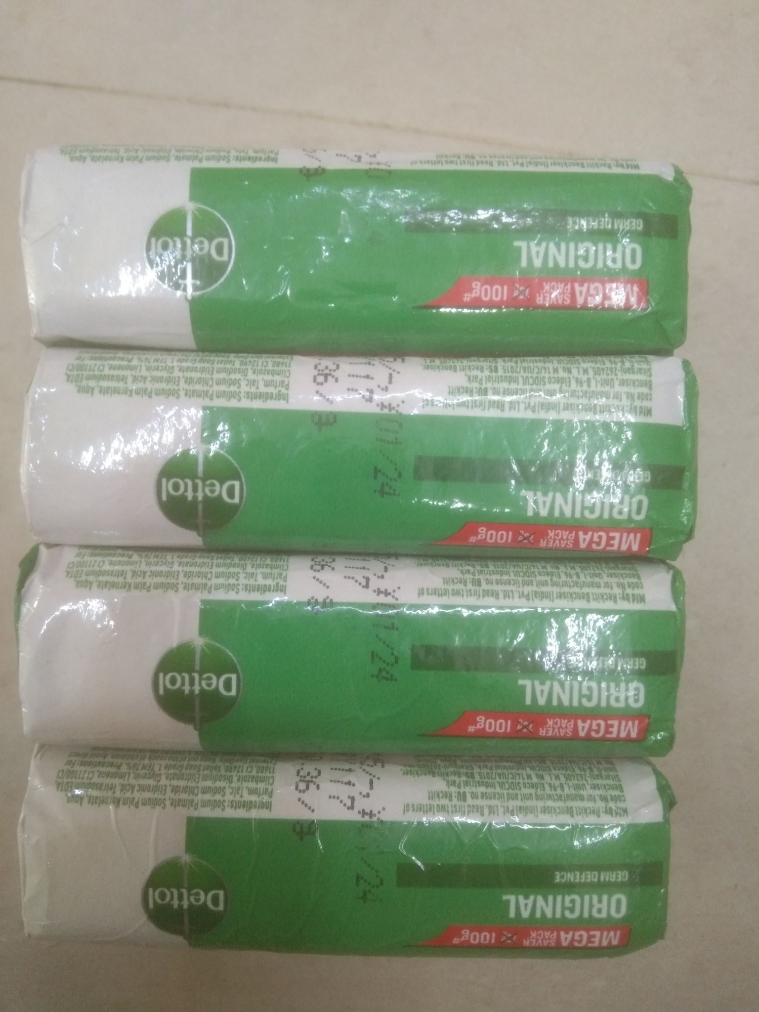Dettol orignal soap 4*100