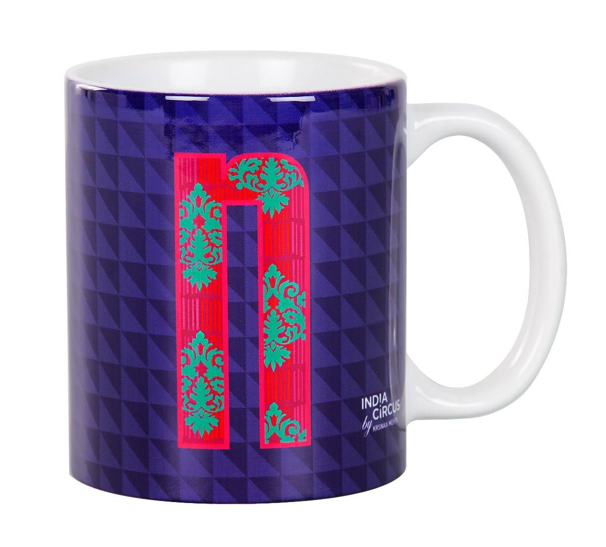 India Circus Nostalgic Alphabet N Coffee Mug