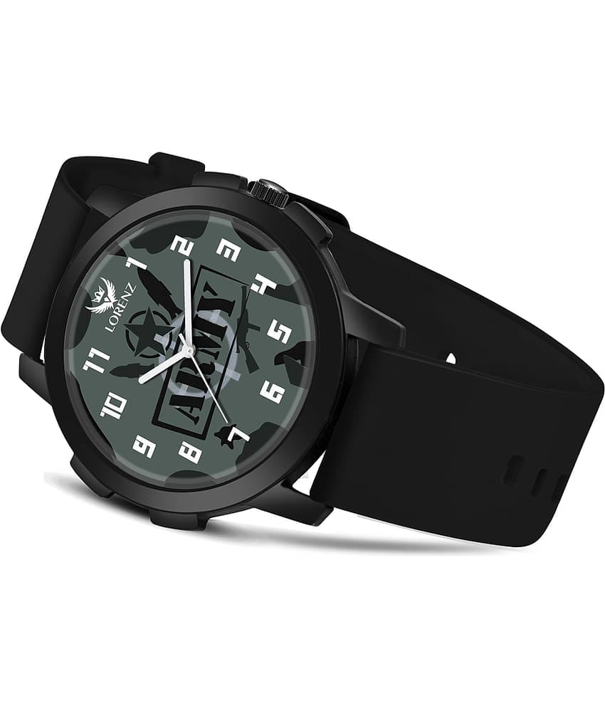 Lorenz Green PU Analog Men's Watch