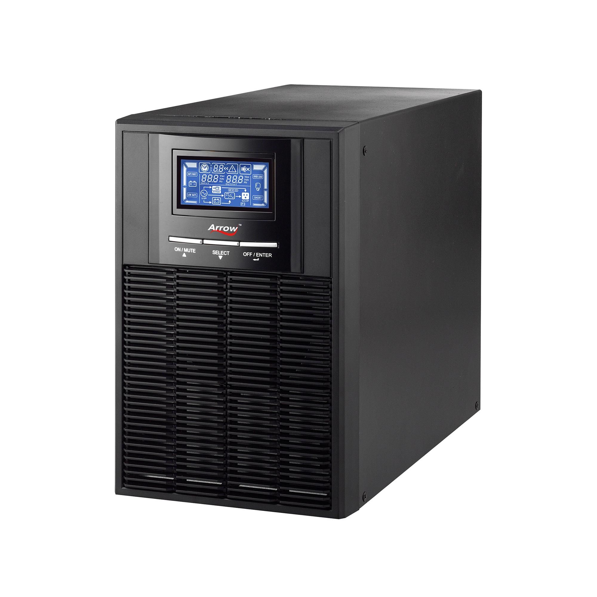 Arrow 3kVA 72DC Built in Battery Online UPS