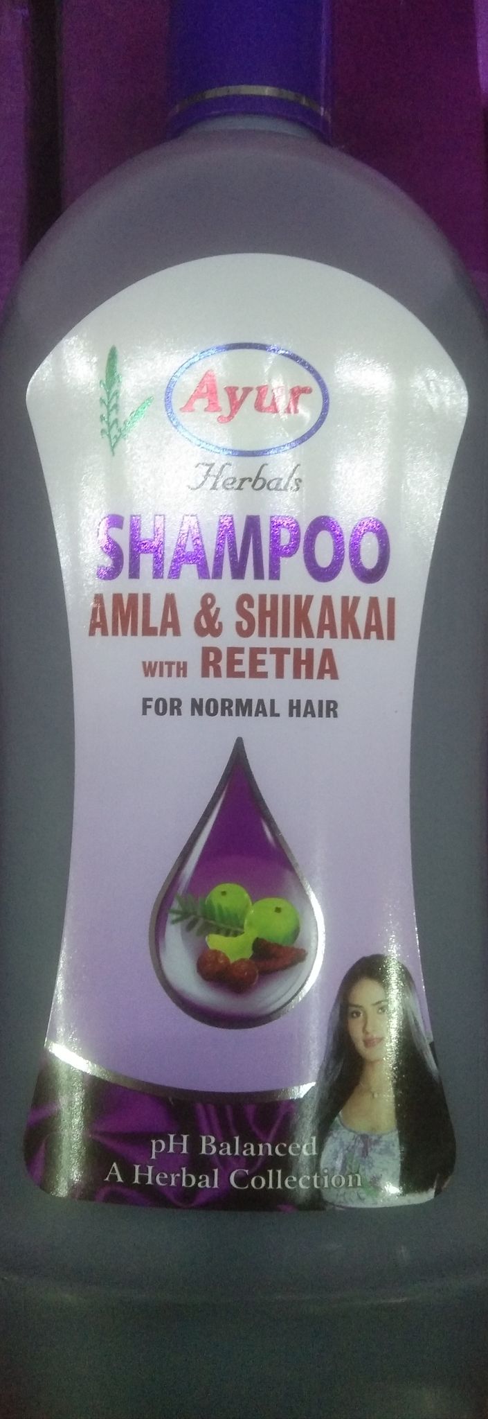 Ayur shampoo amla & shikakai 500ml