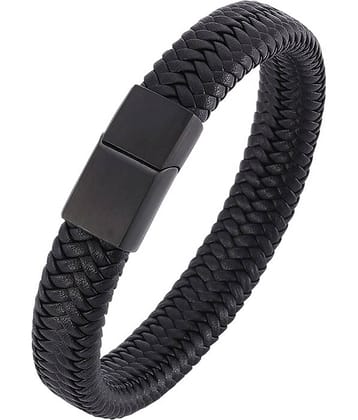 Thrillz Black Bracelet ( Pack of 1 )