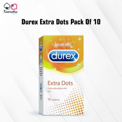 Durex Extra Dots Pack of 10